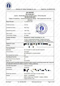 certification document