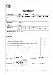 certification document