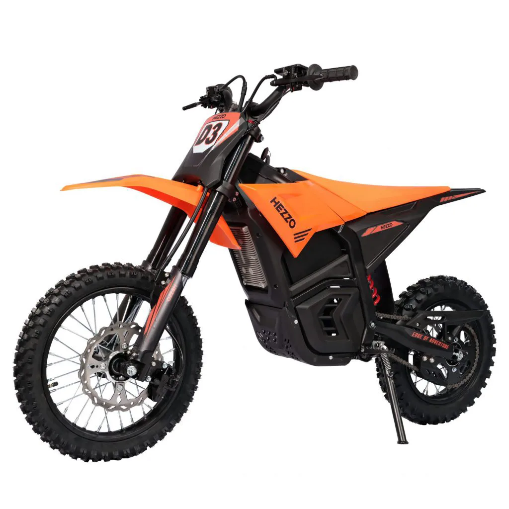 Starland D3 electric dirt bike – right side view on white background