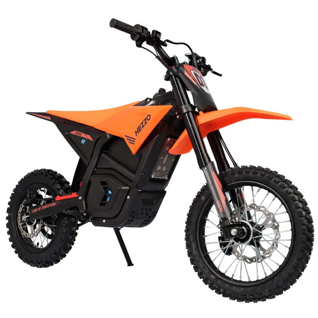 Starland D3 electric dirt bike – front three-quarter view